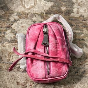 Aimee Kestenberg Pink Tie-Dye Wristlet - NWTA